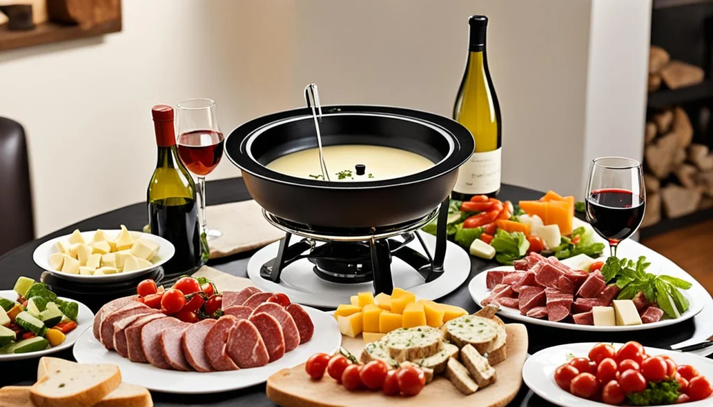 perfekte Ausstattung für Fondue-Abende perfekte Ausstattung für Fondue-Abende