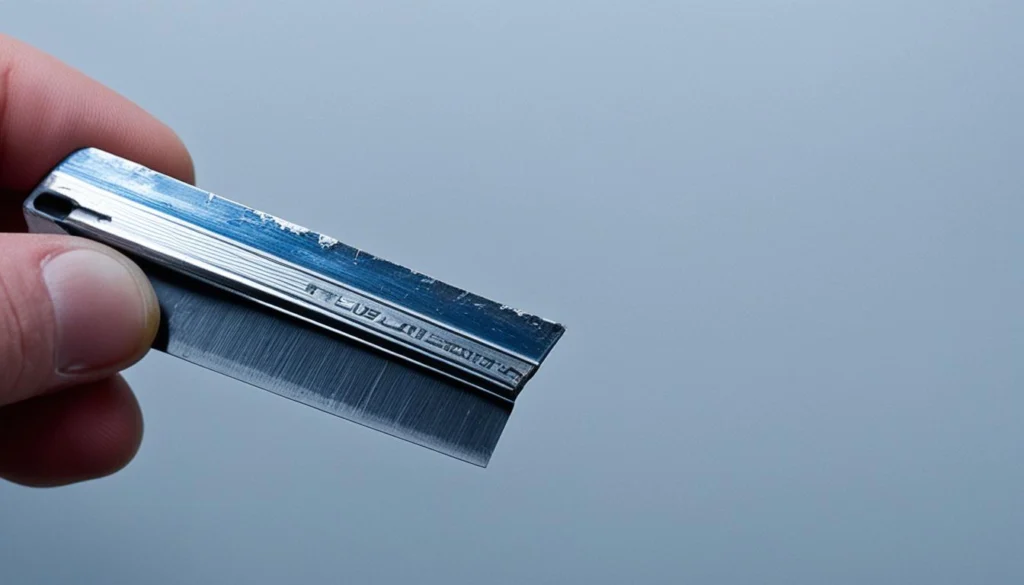 Wechsel der Rasierklinge Wechsel der Rasierklinge