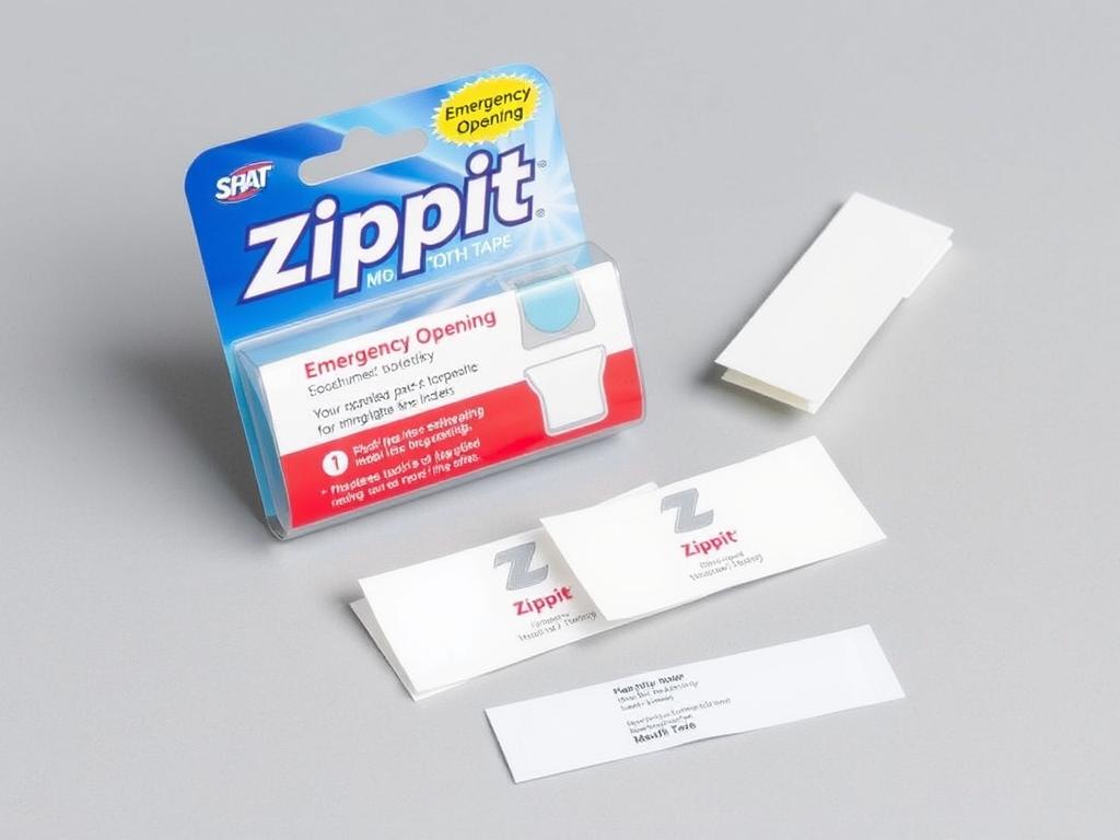 Zippit Mundpflaster mit Notfall-Öffnung Zippit Mundpflaster mit Notfall-Öffnung