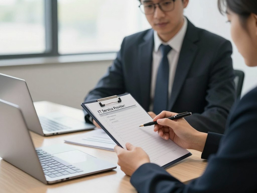 Checkliste für die Auswahl eines IT-Dienstleisters für KMU
